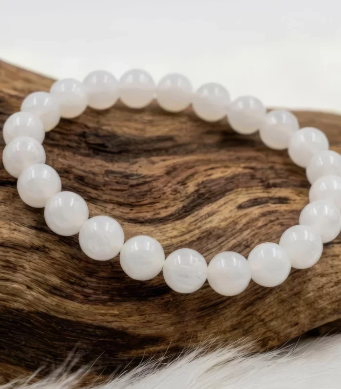 Bracelet Agate Blanche