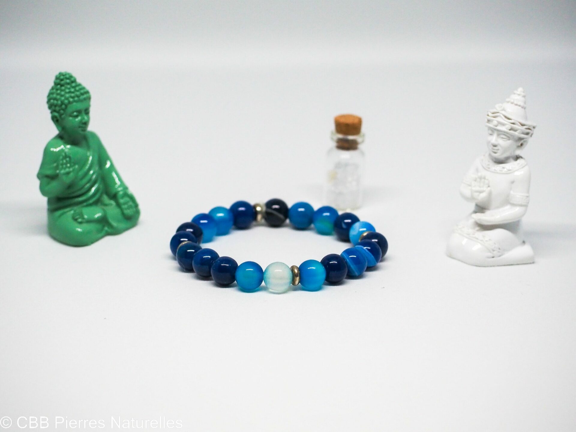 Bracelet Agate Bleue – Image 2