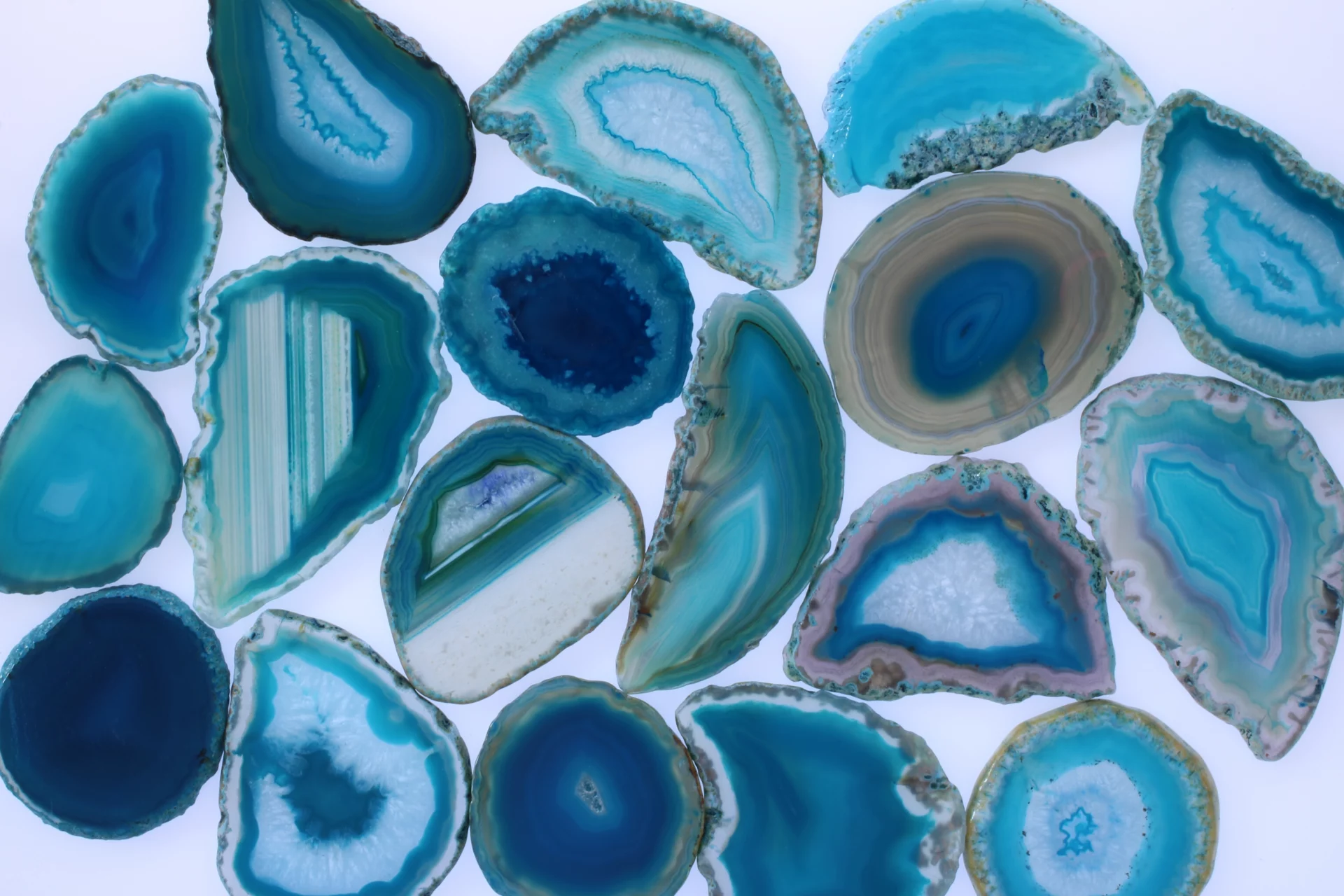 Bracelet Agate Bleue – Image 3