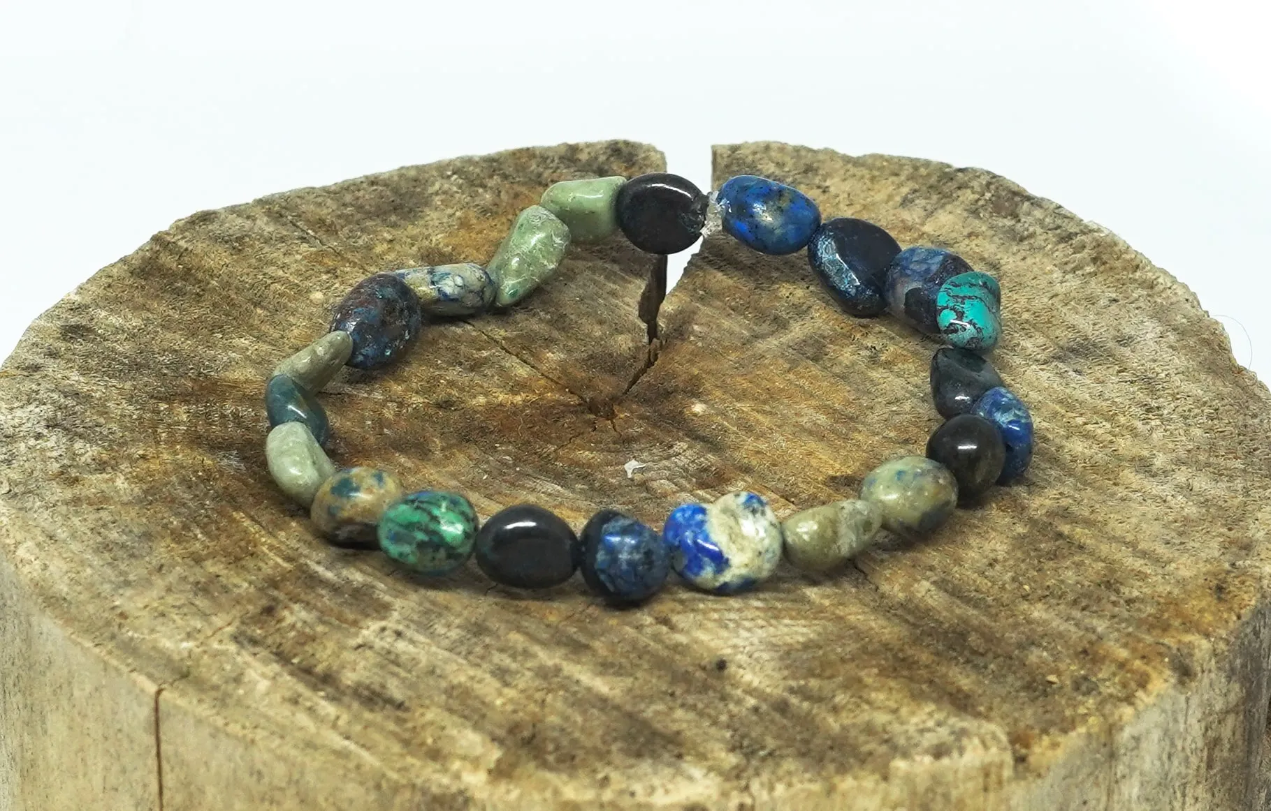 Bracelet Chrysocolle du Pérou