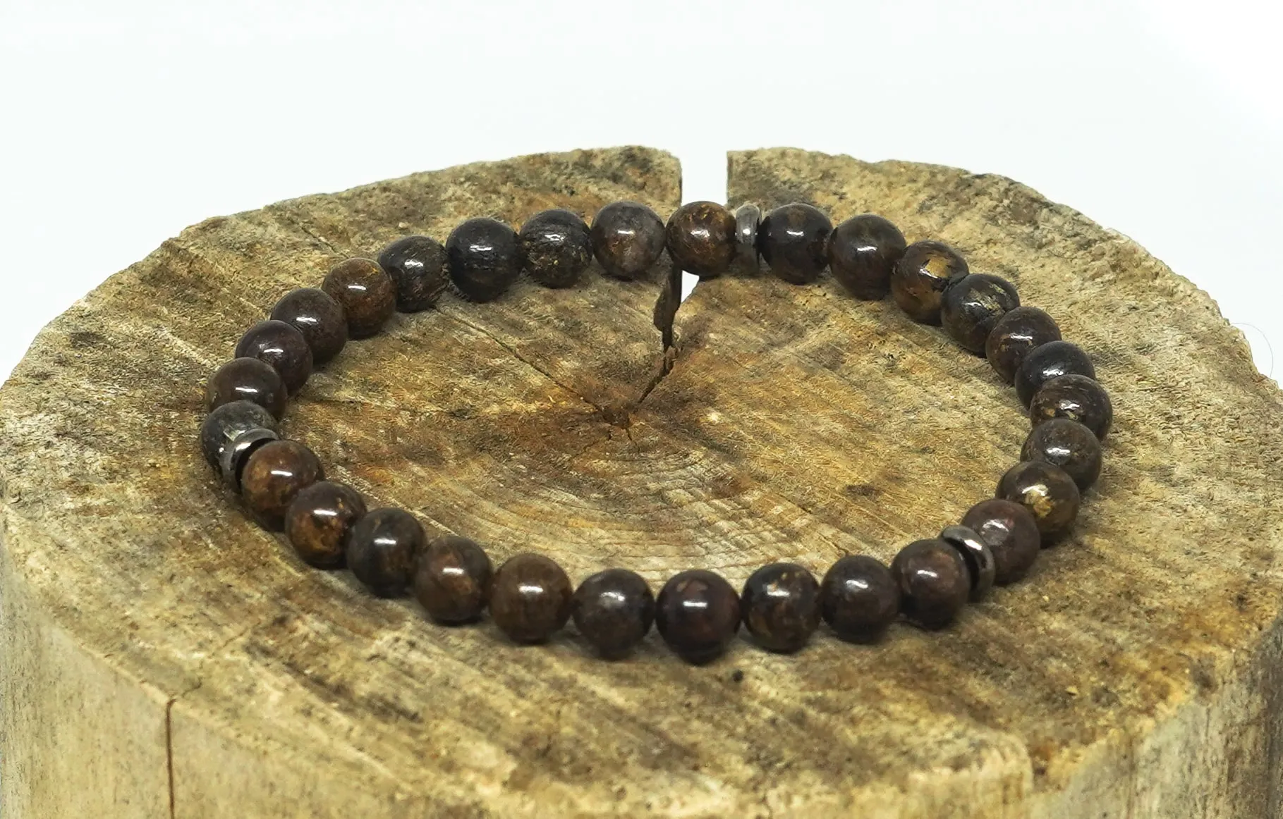 Bracelet en Bronzite