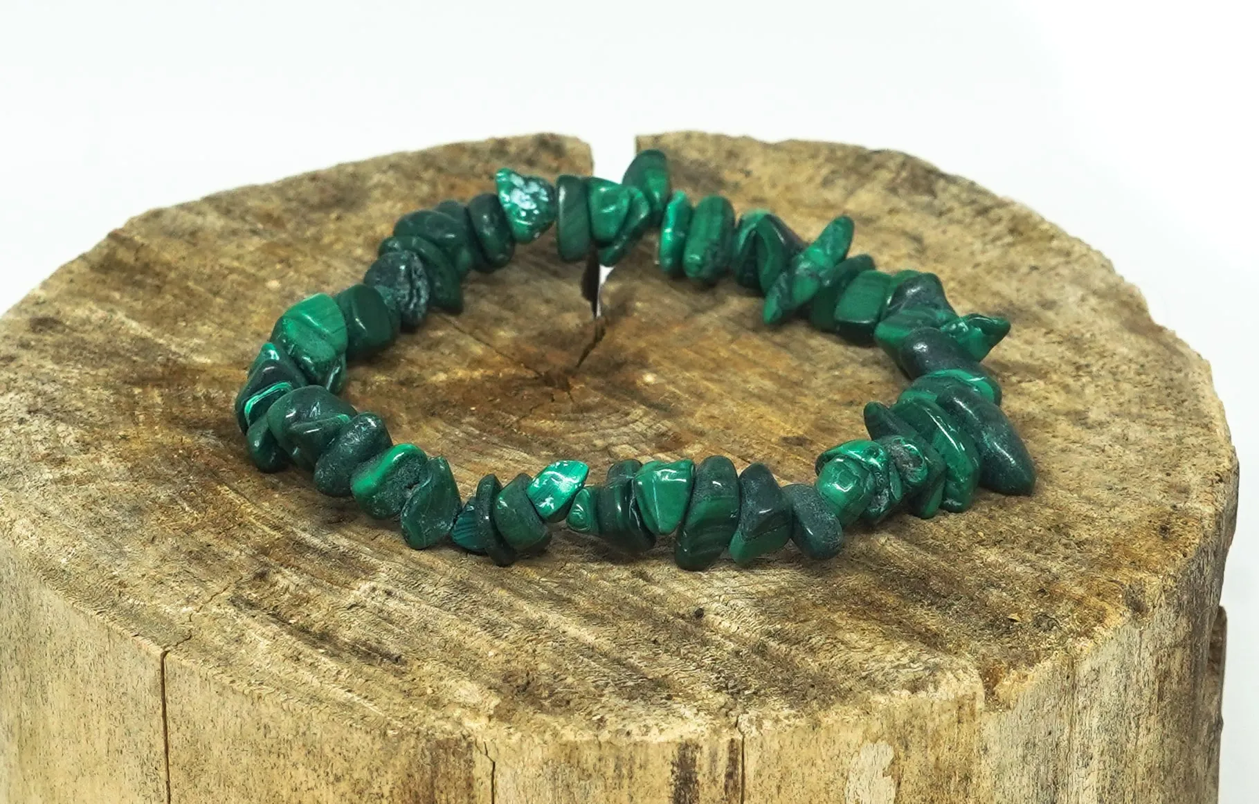 Bracelet en Malachite