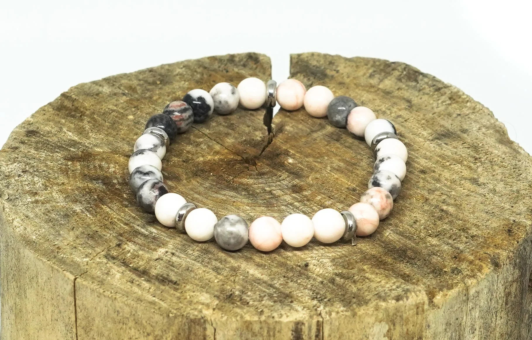 Bracelet Jaspe Rose