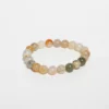 Bracelet Agate Feuille 8 mm