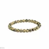 Bracelet Jaspe Dalmatienne 8 mm