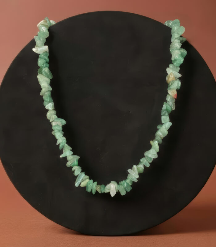Collier Aventurine Verte Baroque
